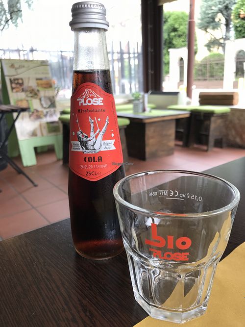 Organic Cola  at Feliz Cafe in Peschiera Del Garda