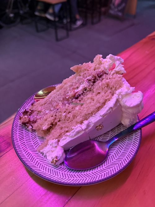 Tres leches   at Vegetal - temporarily closed in Mexico City