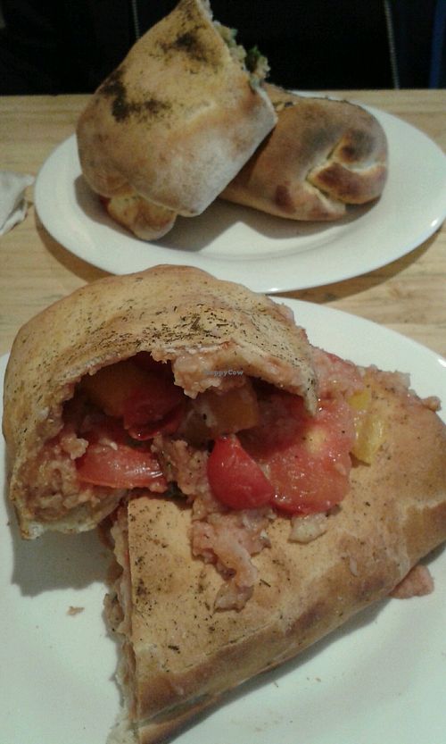 pizza rolls at Vegetal - temporarily closed in Mexico City