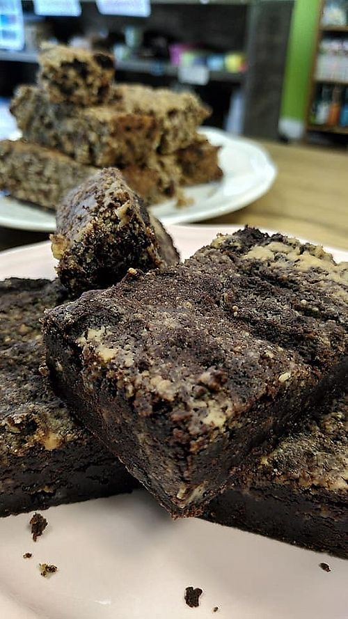 vegan and gf at Oats Healthy Living Store in Brixham