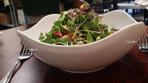 The Himalayan bowl... very yummy at Back2Roots Bistro in Ann Arbor