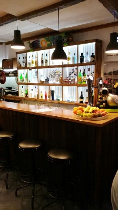 Dogtown bar area. at Dog Town Burger Joint in Lisbon