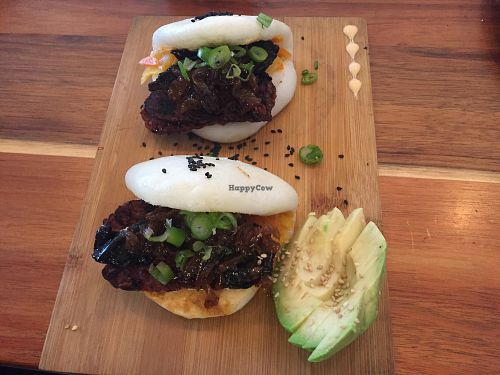 Tempeh sliders at Foraged in Seddon