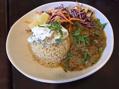 Mushroom curry (special ) at Foraged in Seddon