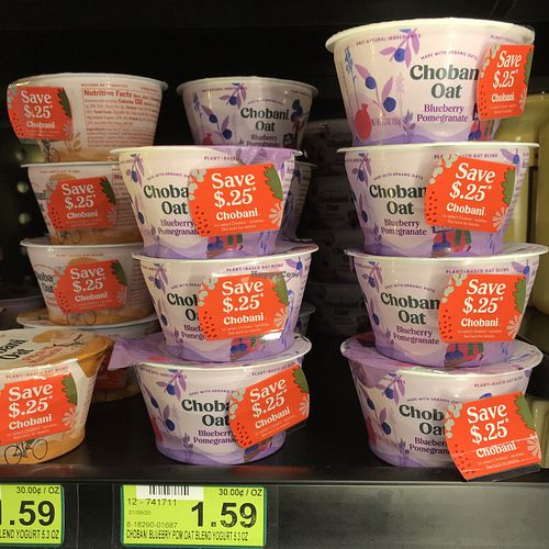 Lots of vegan yogurts at Woodman's in Green Bay