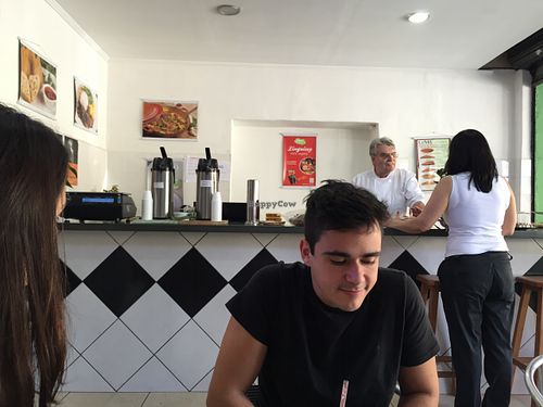 Counter at Vegan & Co in Sao Paulo