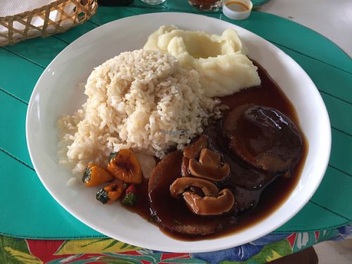 Meal of the day at Vegan & Co in Sao Paulo