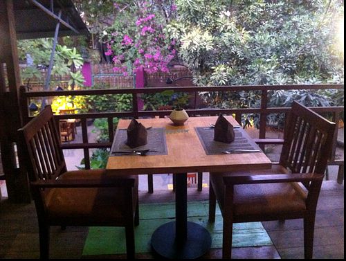 Upstairs at Banlle in Siem Reap