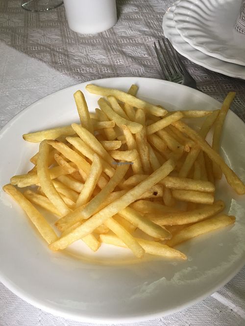 French fries  at Platan in Samarkand