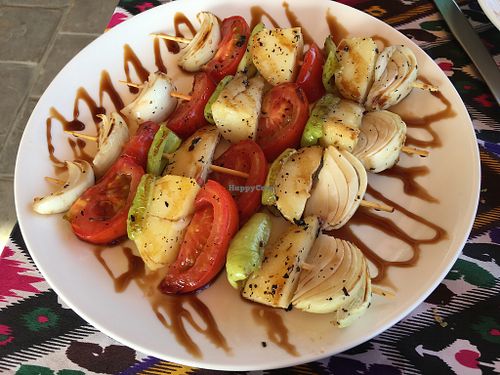 Vegetables (delicious)  at Minzifa in Bukhara