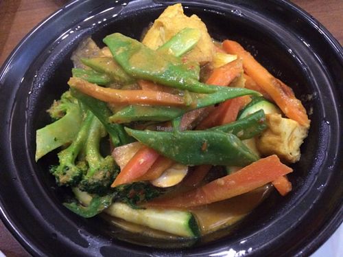 Kokos-Curry mit Erdnüssen at Quy Nguyen - Vegan Living in Berlin