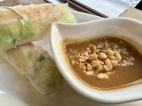 summer rolls  at Quy Nguyen - Vegan Living in Berlin
