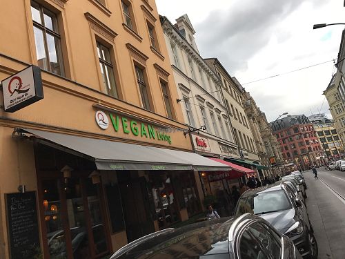 outside at Quy Nguyen - Vegan Living in Berlin