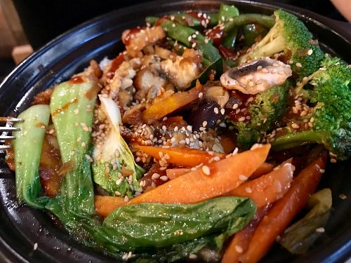 tofu & veggies at Quy Nguyen - Vegan Living in Berlin