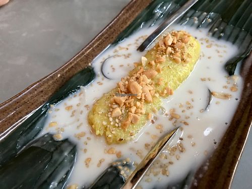 banana in rice at Quy Nguyen - Vegan Living in Berlin