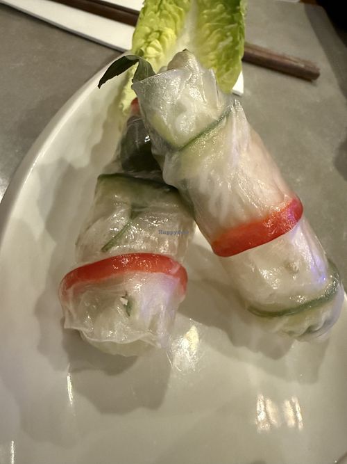 summer rolls  at Quy Nguyen - Vegan Living in Berlin