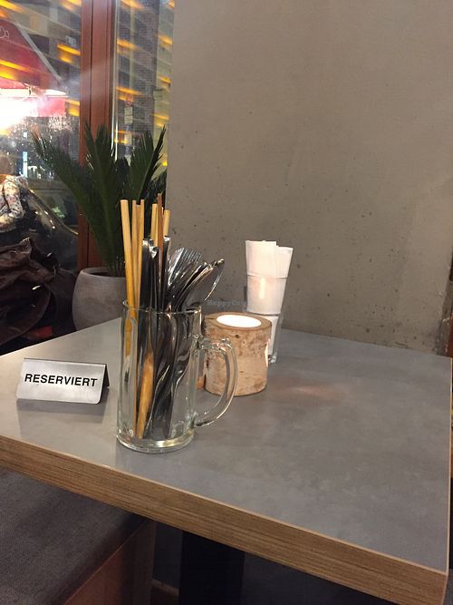 Table  at Quy Nguyen - Vegan Living in Berlin