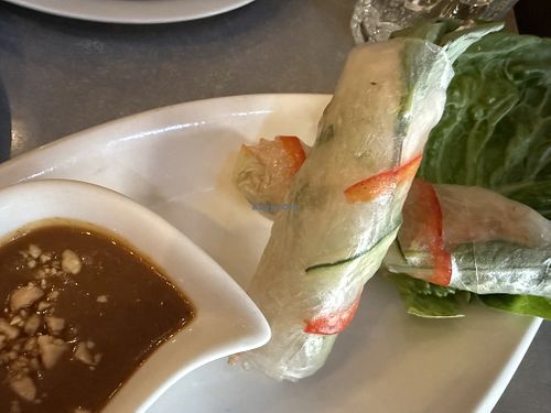 summer rolls  at Quy Nguyen - Vegan Living in Berlin