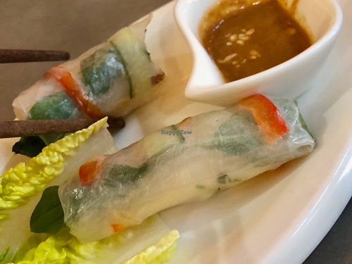 summer rolls at Quy Nguyen - Vegan Living in Berlin