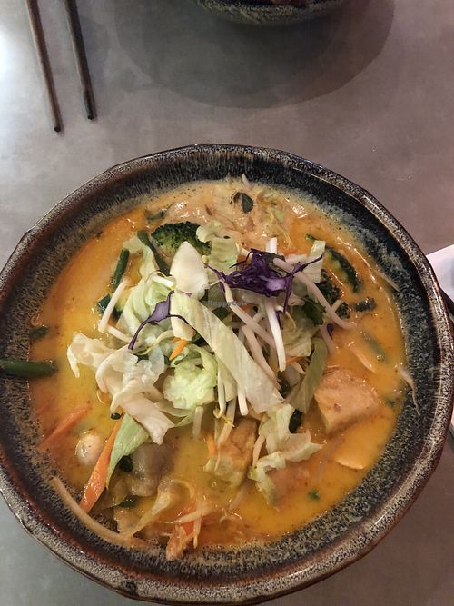 Pho, the spicy option on menu. at Quy Nguyen - Vegan Living in Berlin