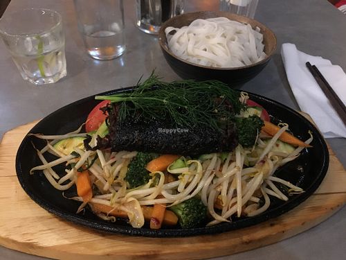 Seaweed steak  at Quy Nguyen - Vegan Living in Berlin