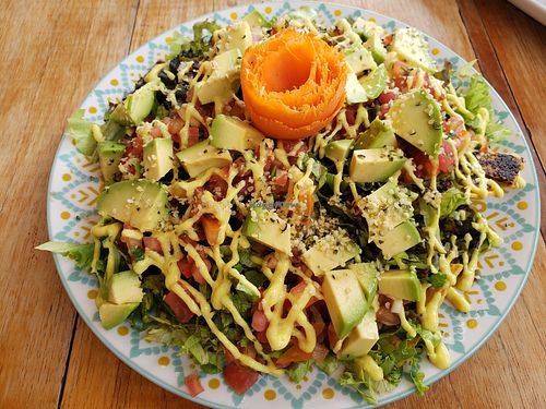 Vegan nachos at Organico Fortuna in La Fortuna