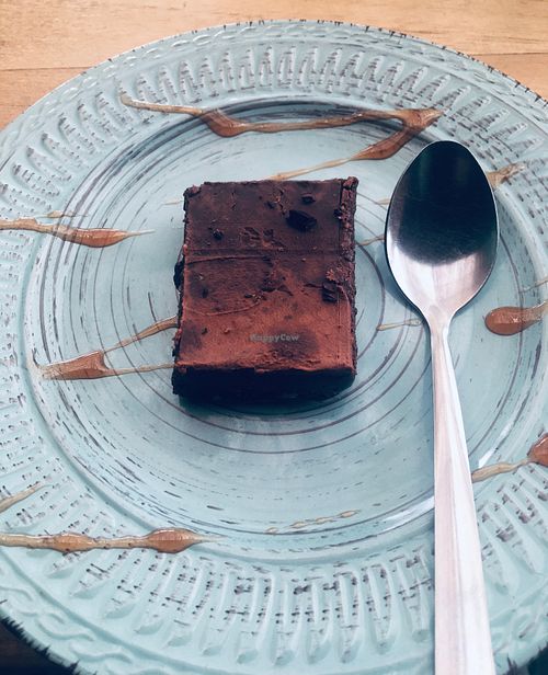 Brownie at Organico Fortuna in La Fortuna