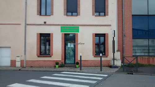 Front wall at Les Delices de Leilla in Albi