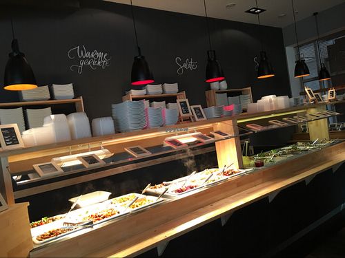 quite a buffet at Sattgrün in Essen