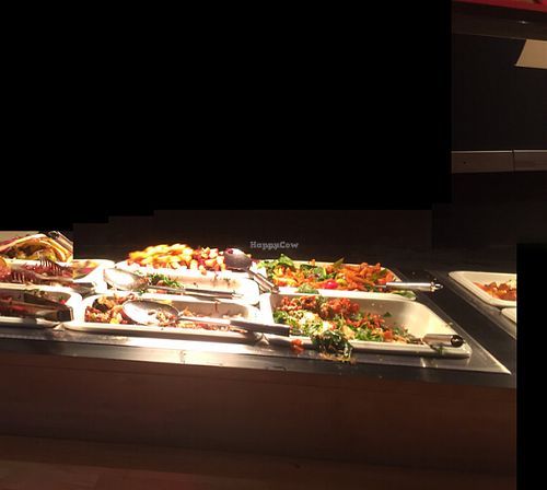 buffet warm entrees at Sattgrün in Essen