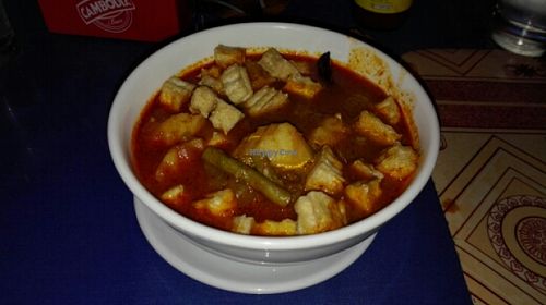 Curry with Tofu at Tokae in Kratie