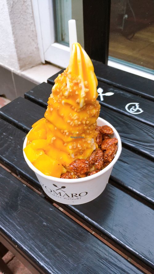 passion fruit sauce at YOMARO in Hannover