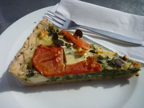 Quiche at Cafe Kopi in Hannover
