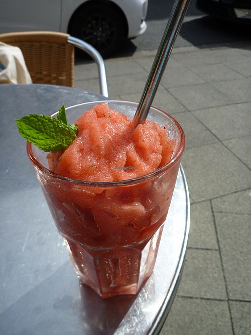 Strawberry-Ice-Shake-Thing :-) at Cafe Kopi in Hannover