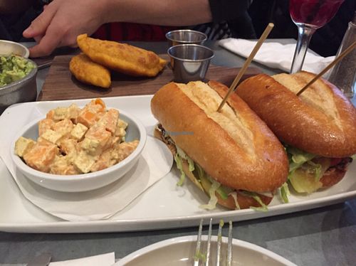 Cubano and empanadas  at Bar Bombon in Philadelphia