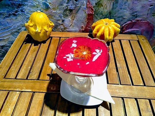 Právě teď jahodový pudink s chia semínky a krvavým pomerančem.

#top #raw #60Kč at bistRAW & Tea in Prague