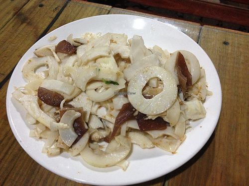 bamboo dish at Xin Shiji - The New Century in Hengchun