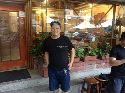 Chef ( no English ) at Xiao shan fang Vegetarian Food in Taichung