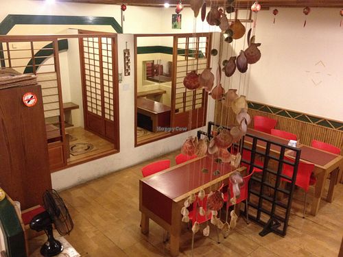 Basement floor at Xiao shan fang Vegetarian Food in Taichung