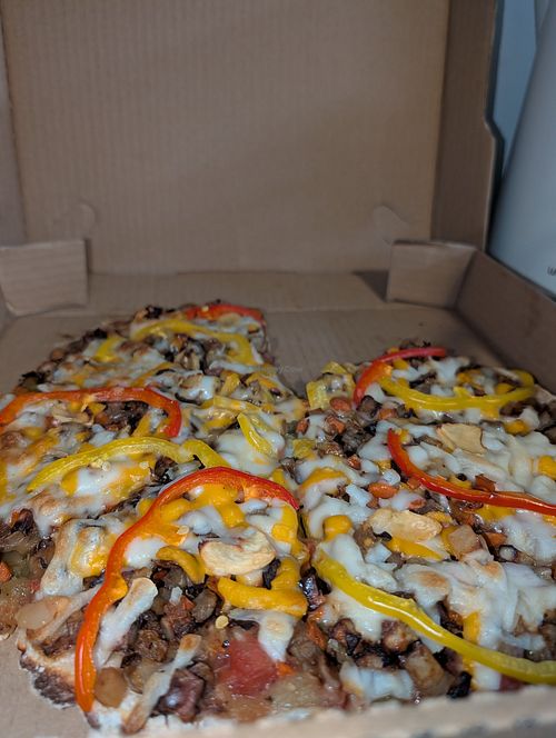 Vegan Breakfast Pizza at A Natural Way in Fort Lupton