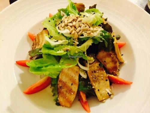 Mushroom with wasabi at Veggie Bean in Koh Samui