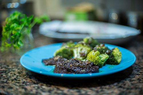 seitan in tahini at A Cova Dos Ratos in Vigo