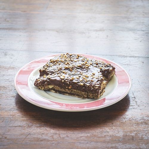 Chocolate cake at A Cova Dos Ratos in Vigo