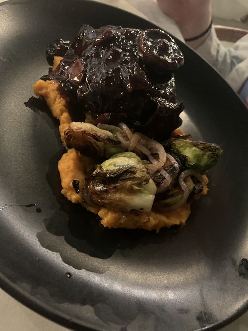 Steak (chickpeas, delish)  at Full Bloom in Miami Beach