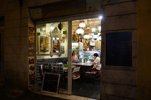 La Via Della Seta Rome from outside at La Via Della Seta in Rome