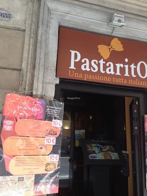 Entrance to il pastarito, Roma at Pasta and Social in Rome
