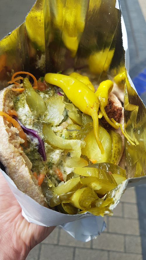 Classic falafel at Eat a Pitta - Broadmead Kiosk in Bristol