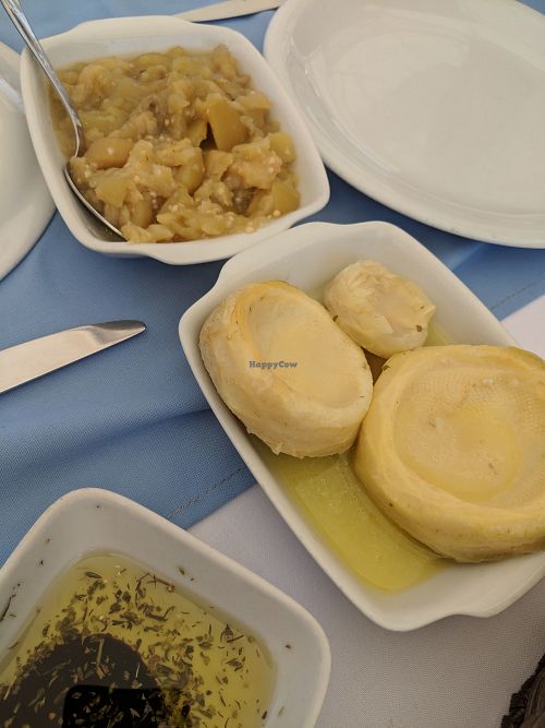 Definitely get the artichoke at Sandal in Kyrenia