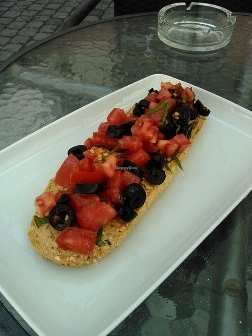 Biofresh special bruschetta. You can NEVER go wrong with their selection of bruschettas . One of my favourite dishes, I keep ordering this bruschetta at BIOFresh in Timisoara