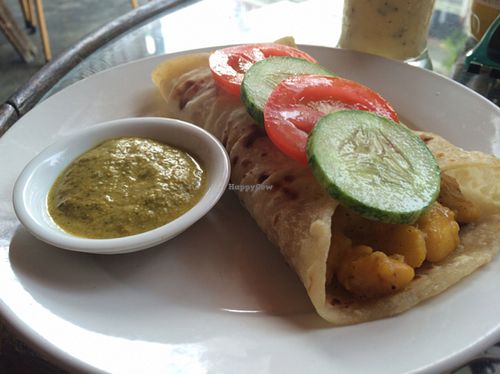 indian wrap at Karma Waters in Hoi An